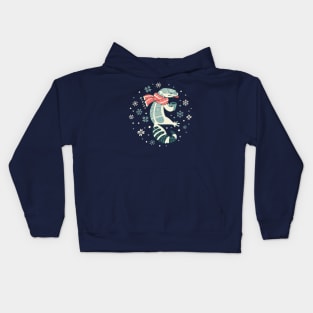 Drank-the-hot-coco-too-fast Gecko Kids Hoodie